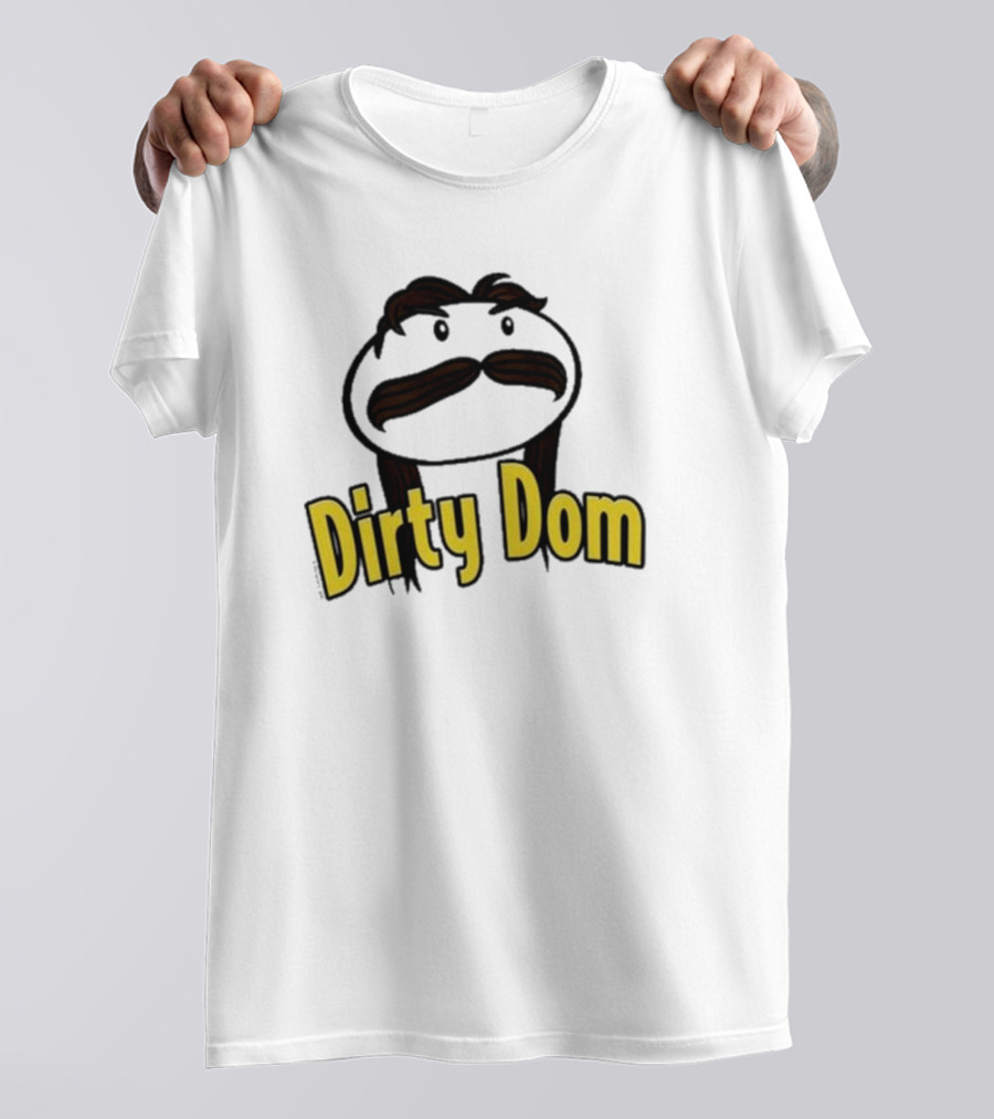 Dirty Dom Hair Illustration T-Shirt