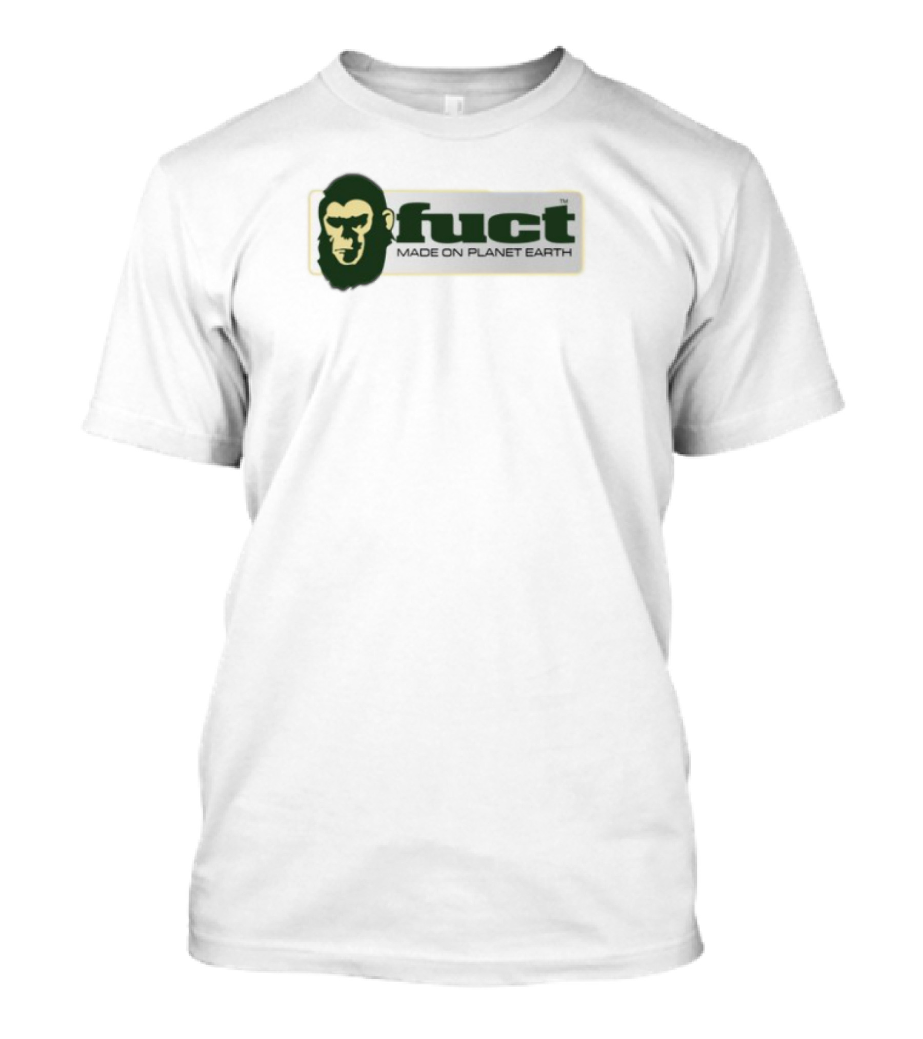 Fuct Made On Planet Earth Gorilla Icon T-Shirt