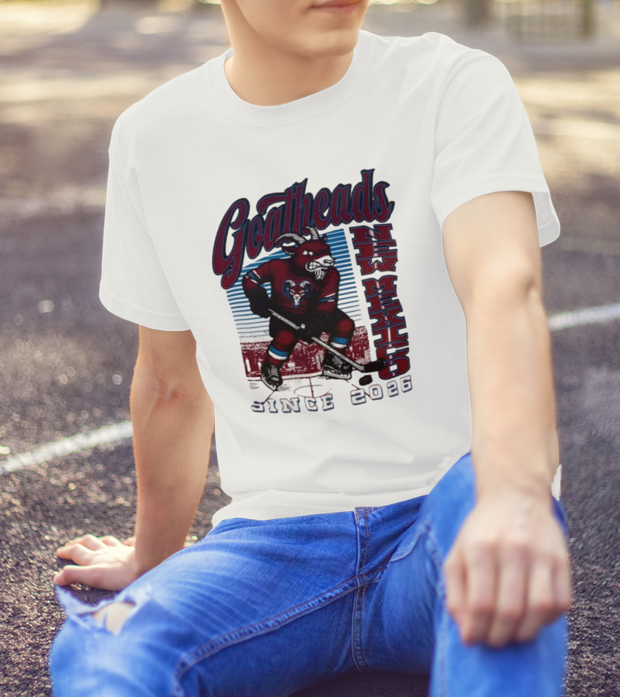 Goatheads New Mexico Hockey Since 2026 Hometown Pride Collection T-Shirt