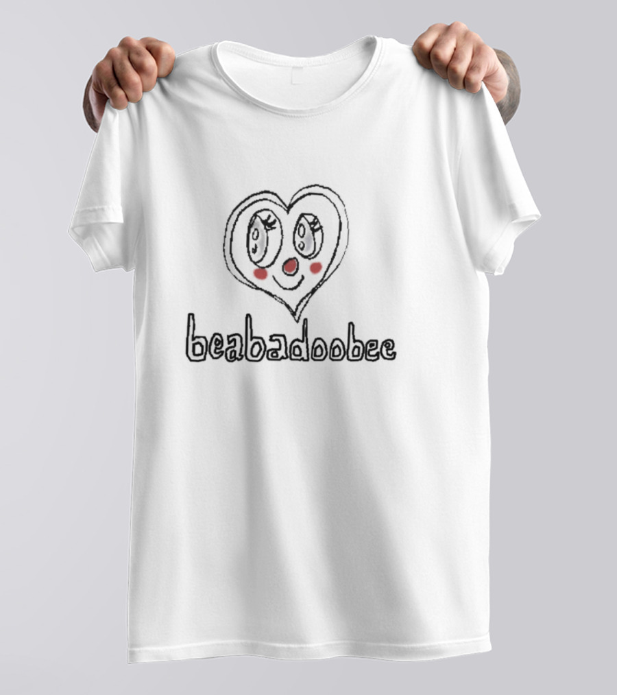 "Off White Heart Eyes Bubabobes" T-Shirt