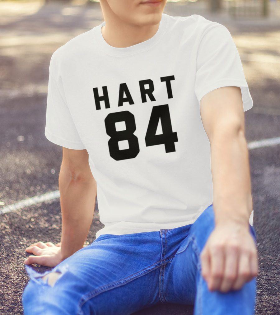 Punk Hart 84 Vintage Style Sports Number T-Shirt