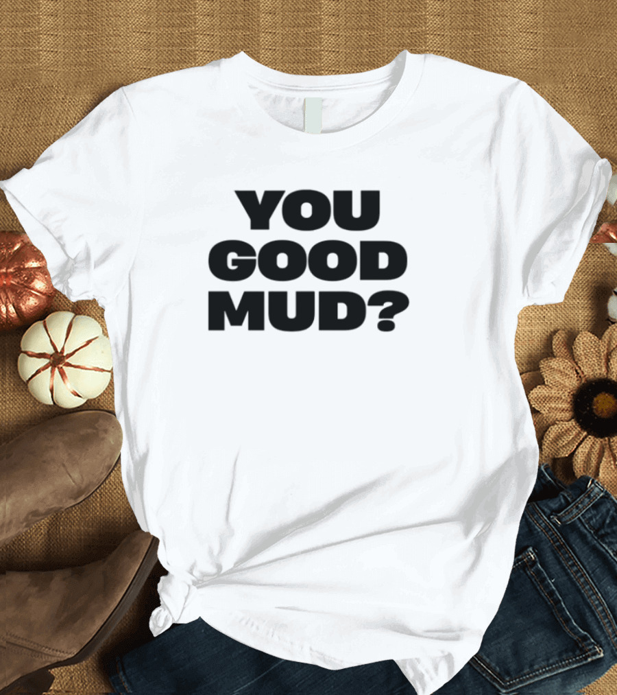Rakai You Good Mud Indigenous Cultural Design With Turtle Motif T-Shirt