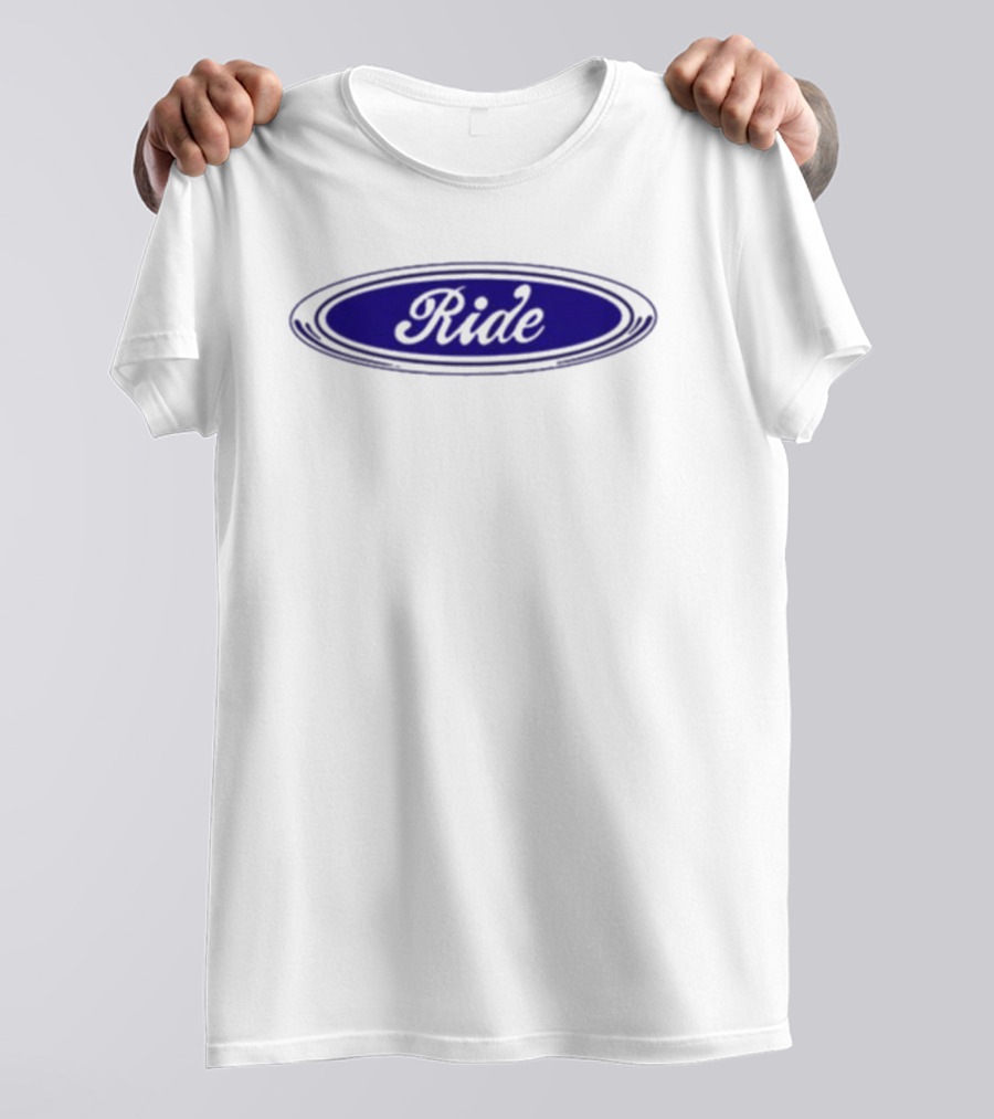 Ride Heritage Oval Vintage Style T-Shirt