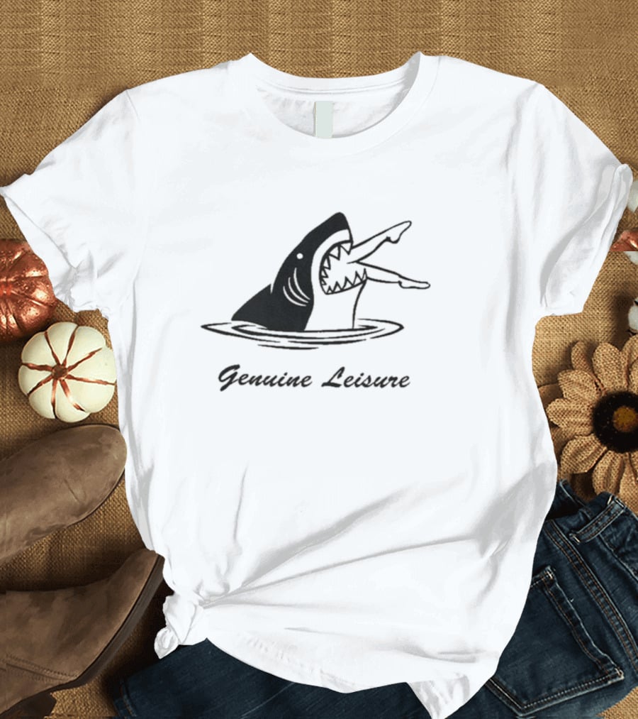Shark Attack Genuine Leisure Vintage Aesthetic T-Shirt
