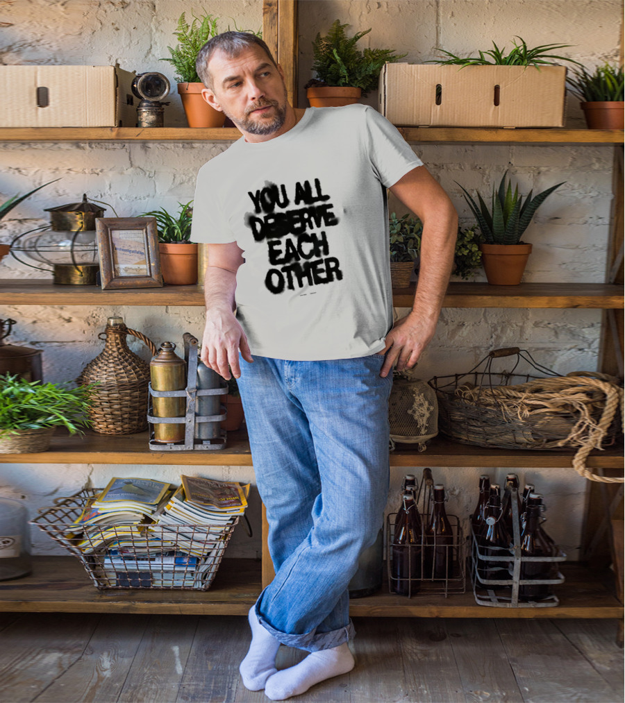 Spritbox You All Deserve Each Other Soft Spine Lyric T-Shirt