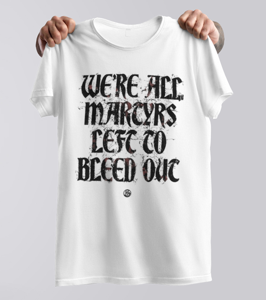 Sylosis Disavowed We're All Martyrs Left To Bleed Out Skeleton T-Shirt