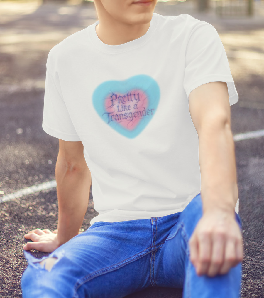 Thegirljt Jt X Mdhs Pretty Like A Transgender Pride Collection T-Shirt