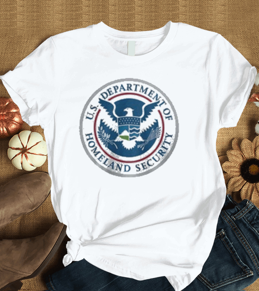 U.S. Department Of Homeland Security Seal Iconic Emblem T-Shirt