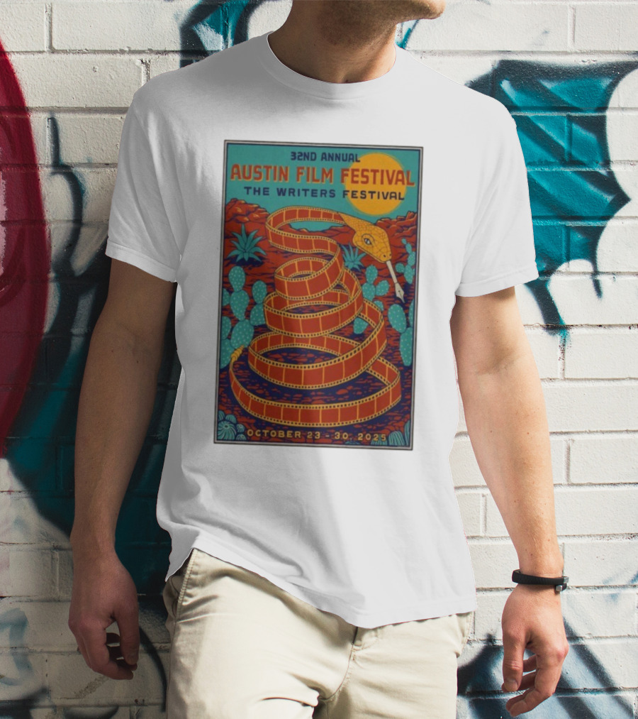32nd Annual Austin Film Festival The Writers Festival October 23-30 2025 T-Shirt