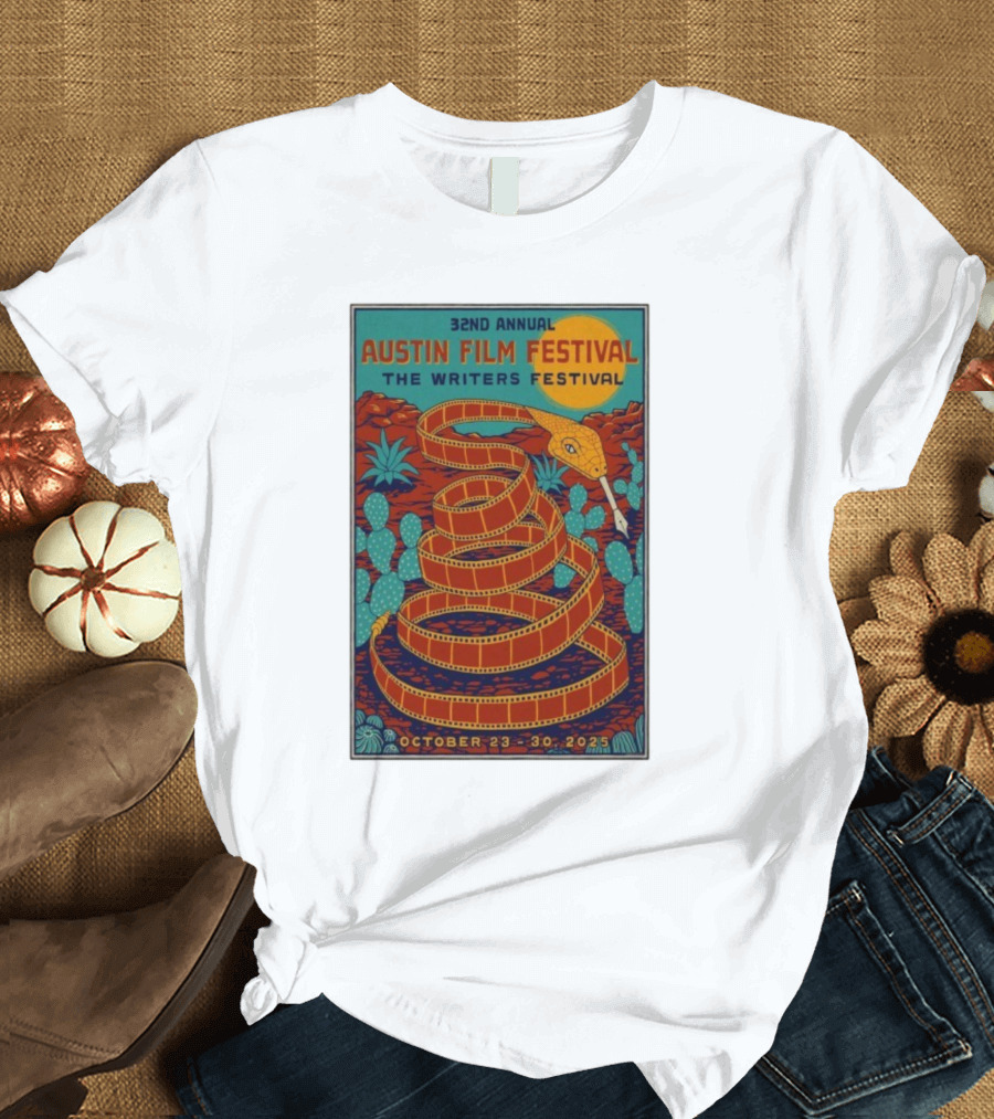 32nd Annual Austin Film Festival The Writers Festival October 23-30 2025 T-Shirt