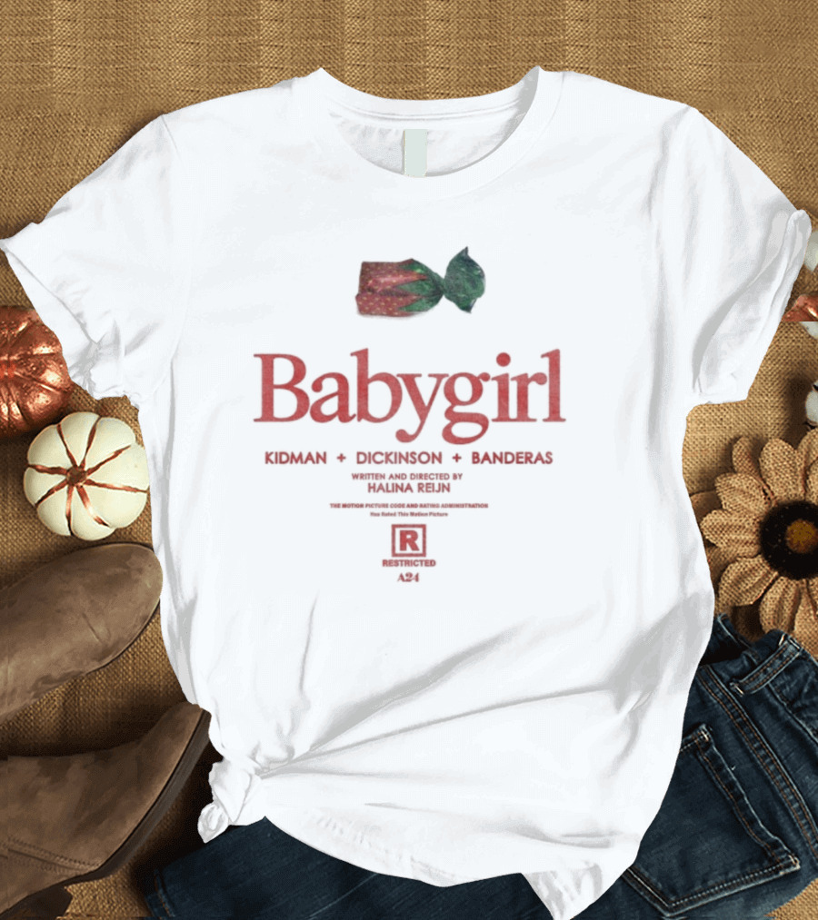 Babygirl Kidman Dickinson Banderas Trinity A24 Halina Rejin Candy T-Shirt