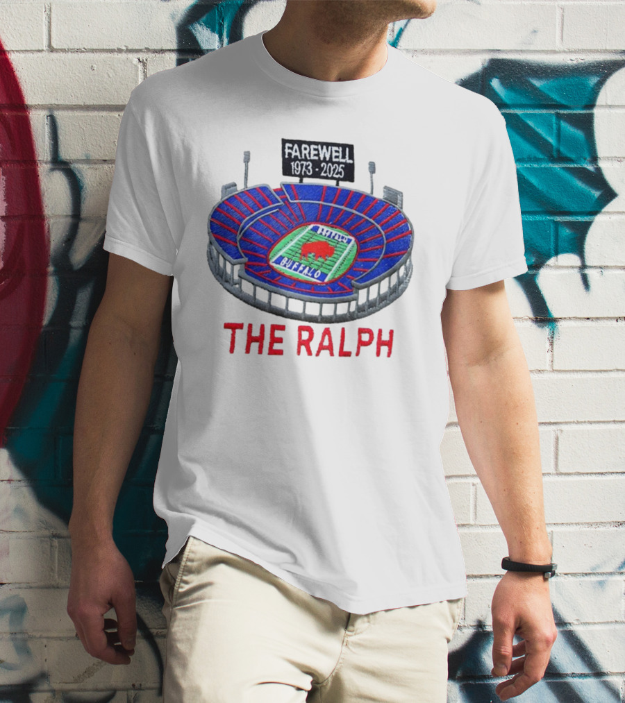 Buffalo Bills NFL Farewell 1973-2025 The Ralph Stadium T-Shirt