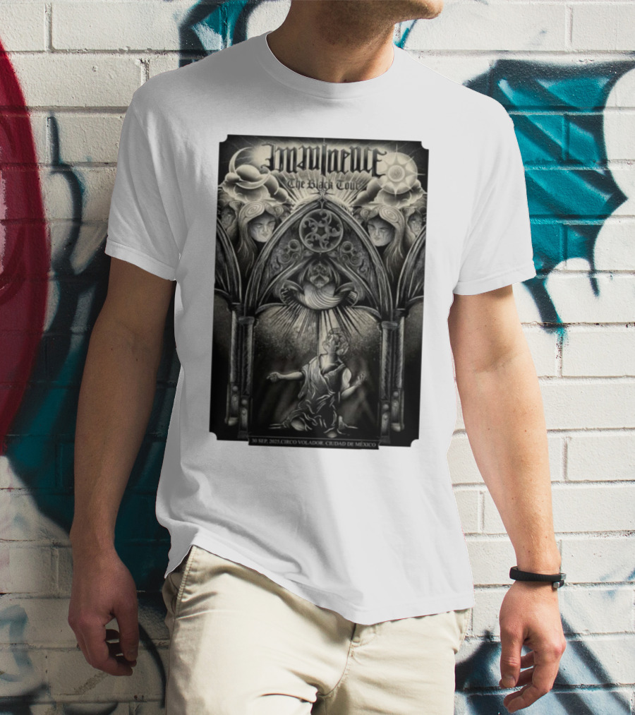 Imminence The Black Tour 30 Sep 2025 Circo Volador Ciudad De México T-Shirt