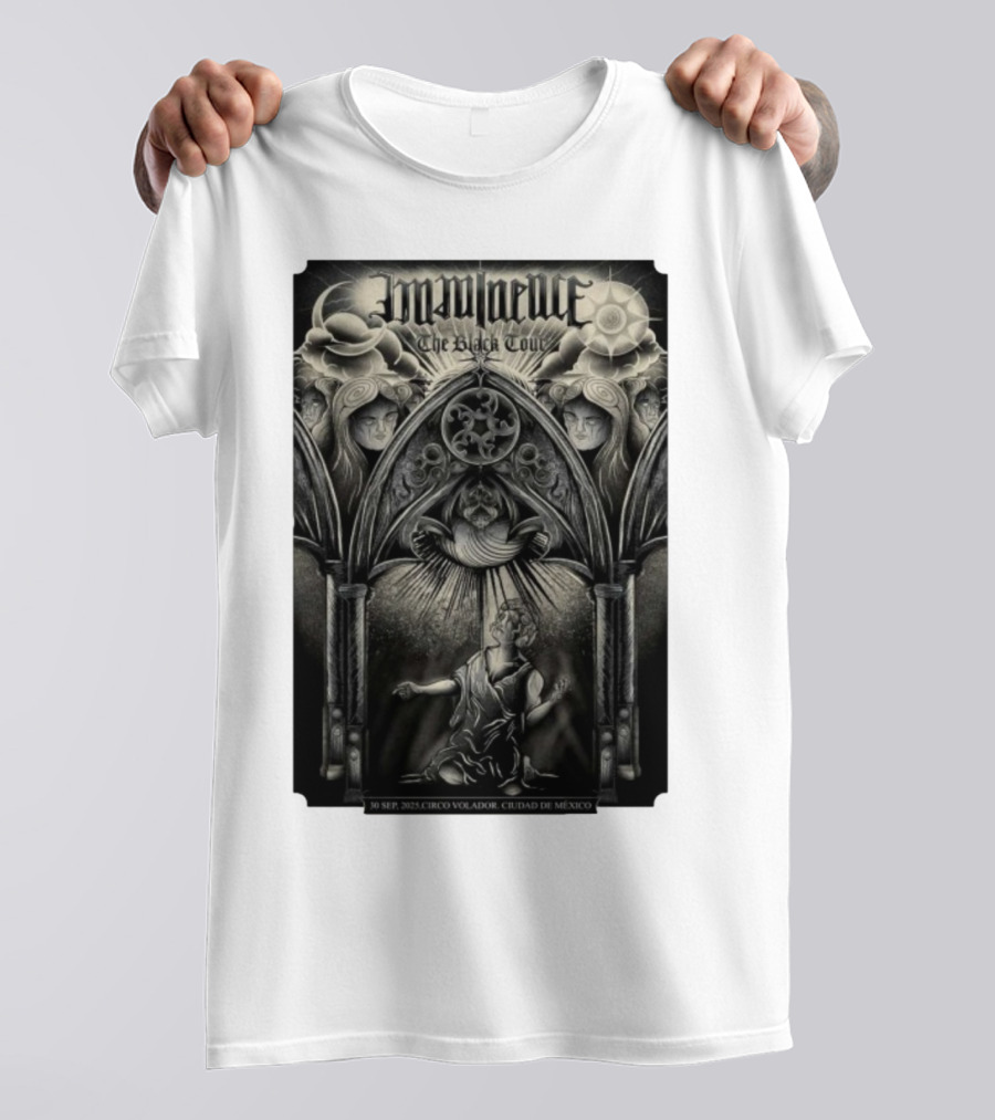 Imminence The Black Tour 30 Sep 2025 Circo Volador Ciudad De México T-Shirt