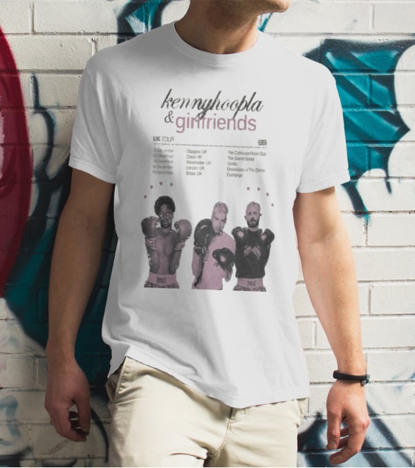 KennyHoopla And Girlfriends EU UK Tour 2025 Boxing Themed Dates UK EU Cities T-Shirt
