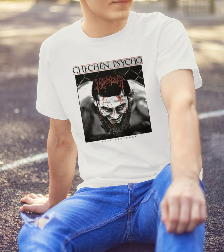 Chechen Psycho Hamzat Full Violence T-Shirt