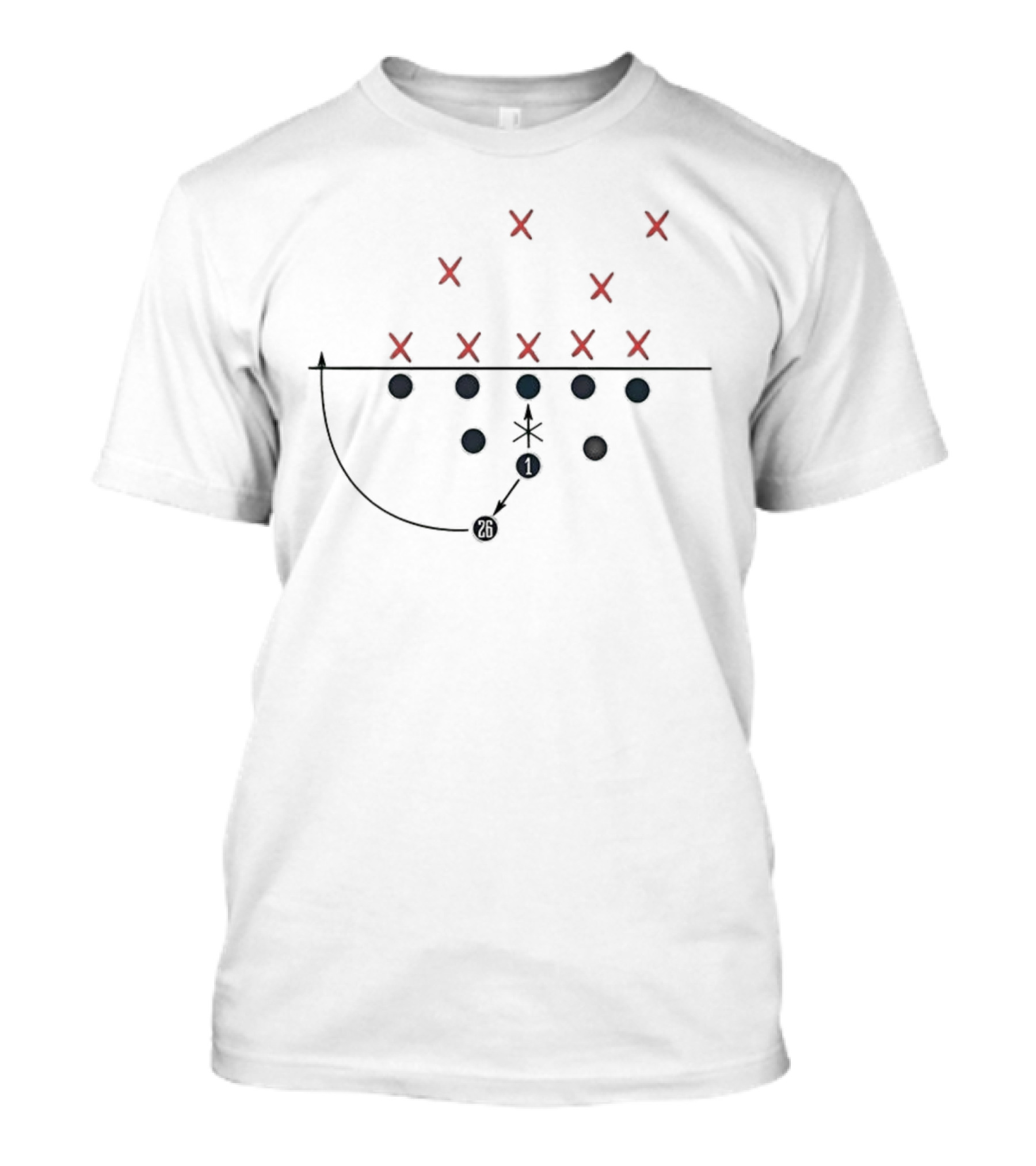 Eagles Tush Push Strategy Defeats Bucs Saquon Barkley Highlight T-Shirt