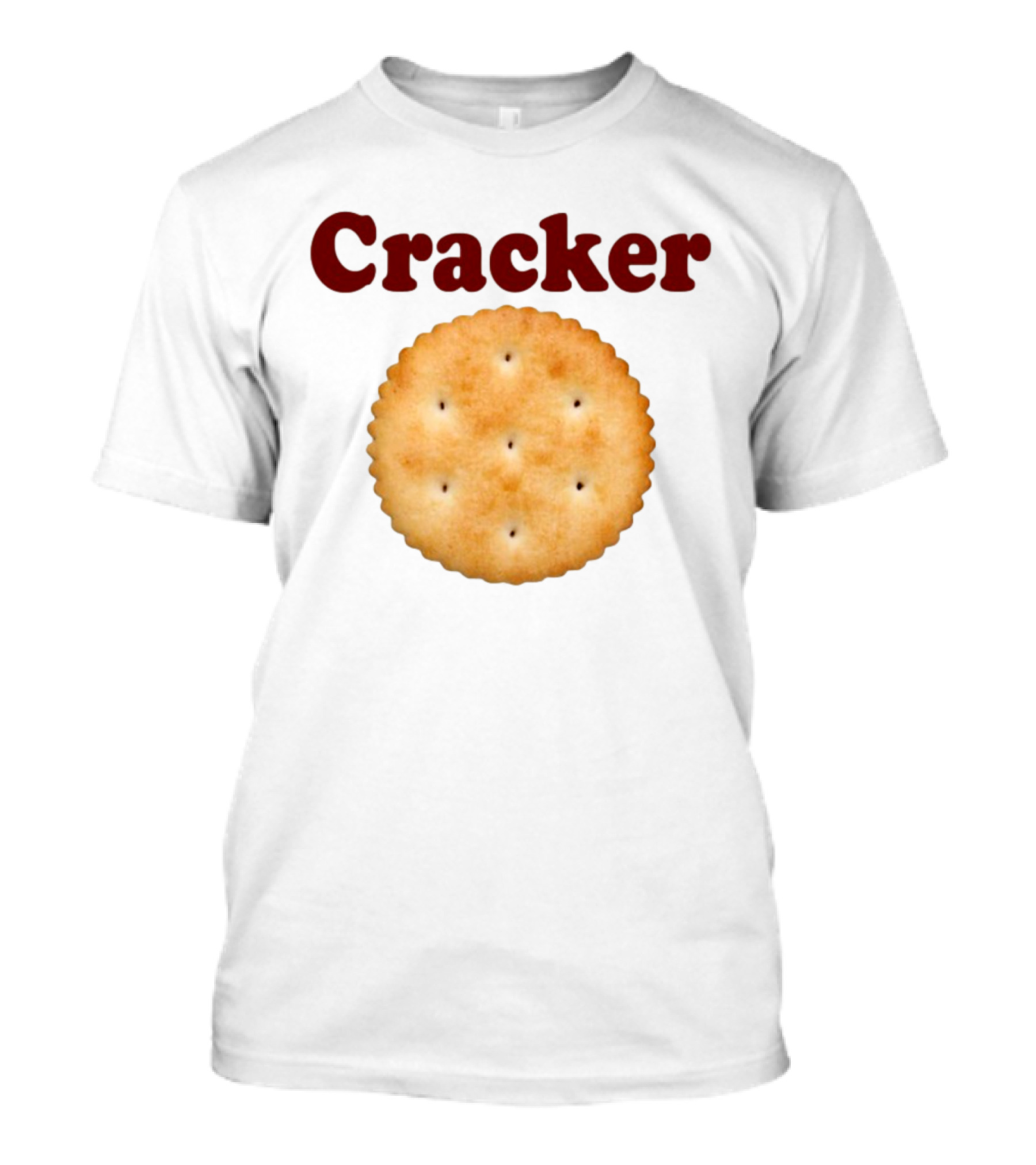 Cracker Biscuit Snack Round Baked Treat T-Shirt