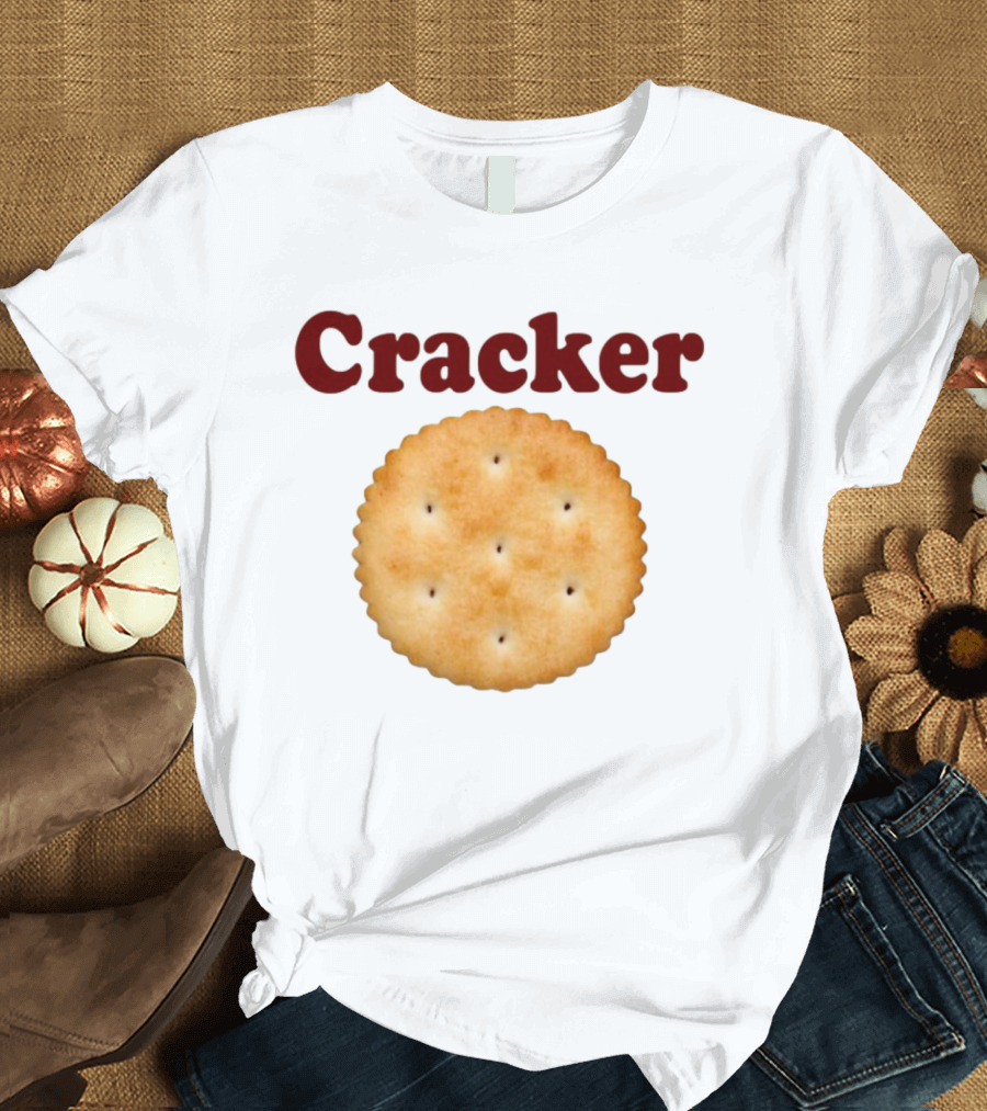 Cracker Biscuit Snack Round Baked Treat T-Shirt