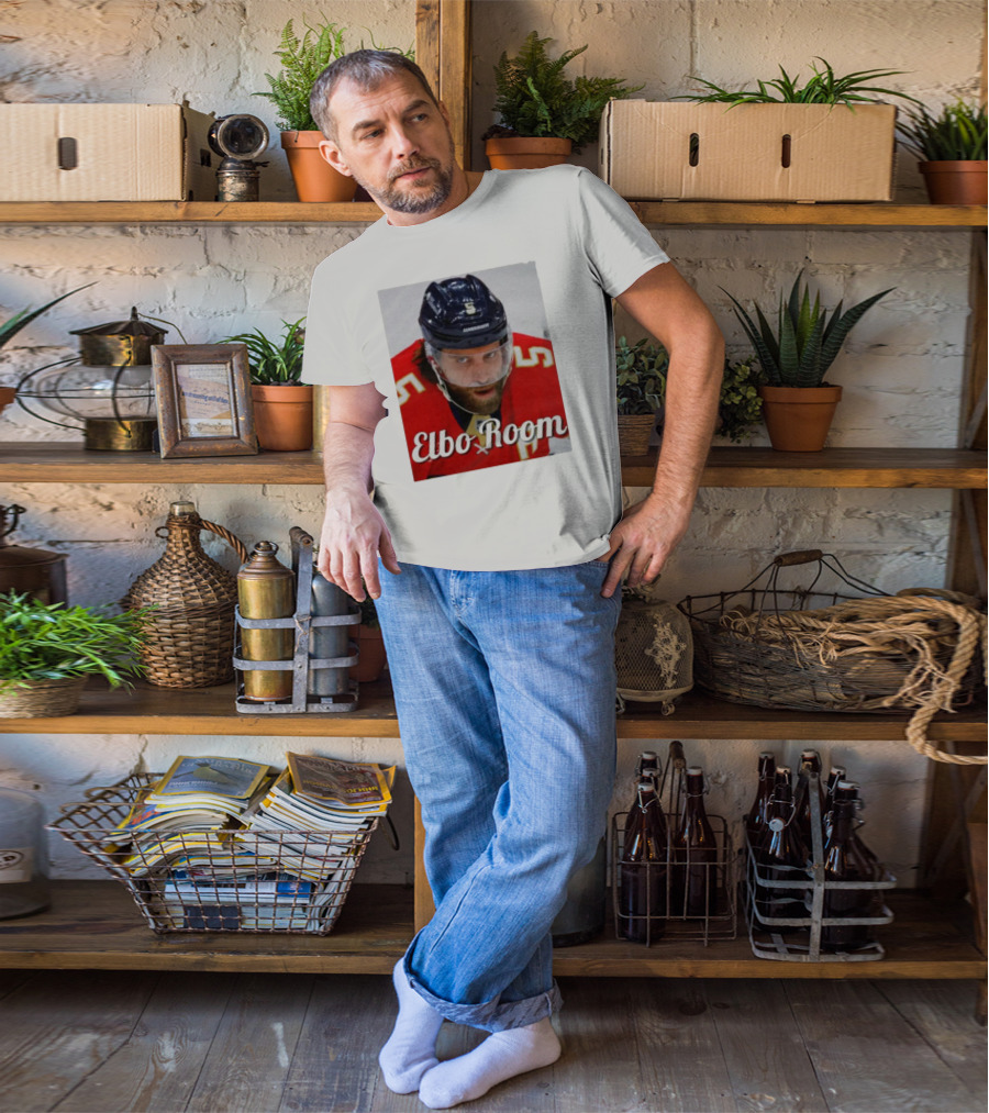 Elbo Room Hockey Player Warrior Number 5 T-Shirt