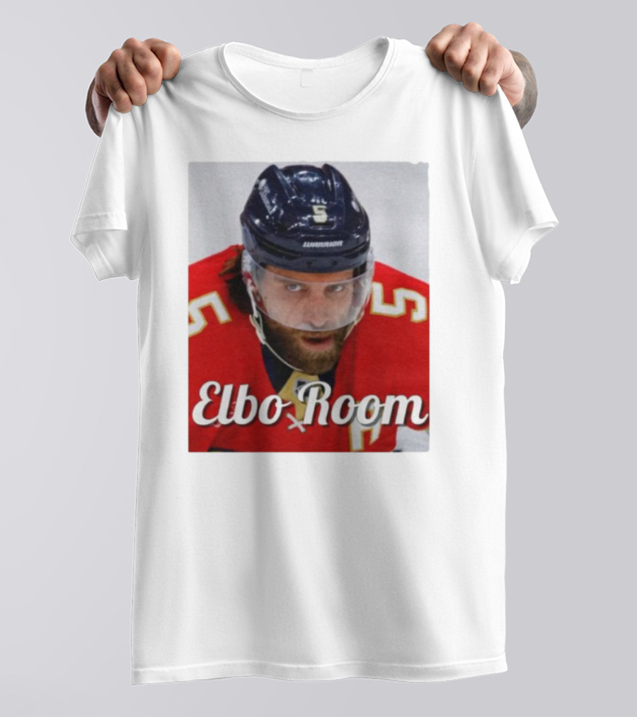 Elbo Room Hockey Player Warrior Number 5 T-Shirt