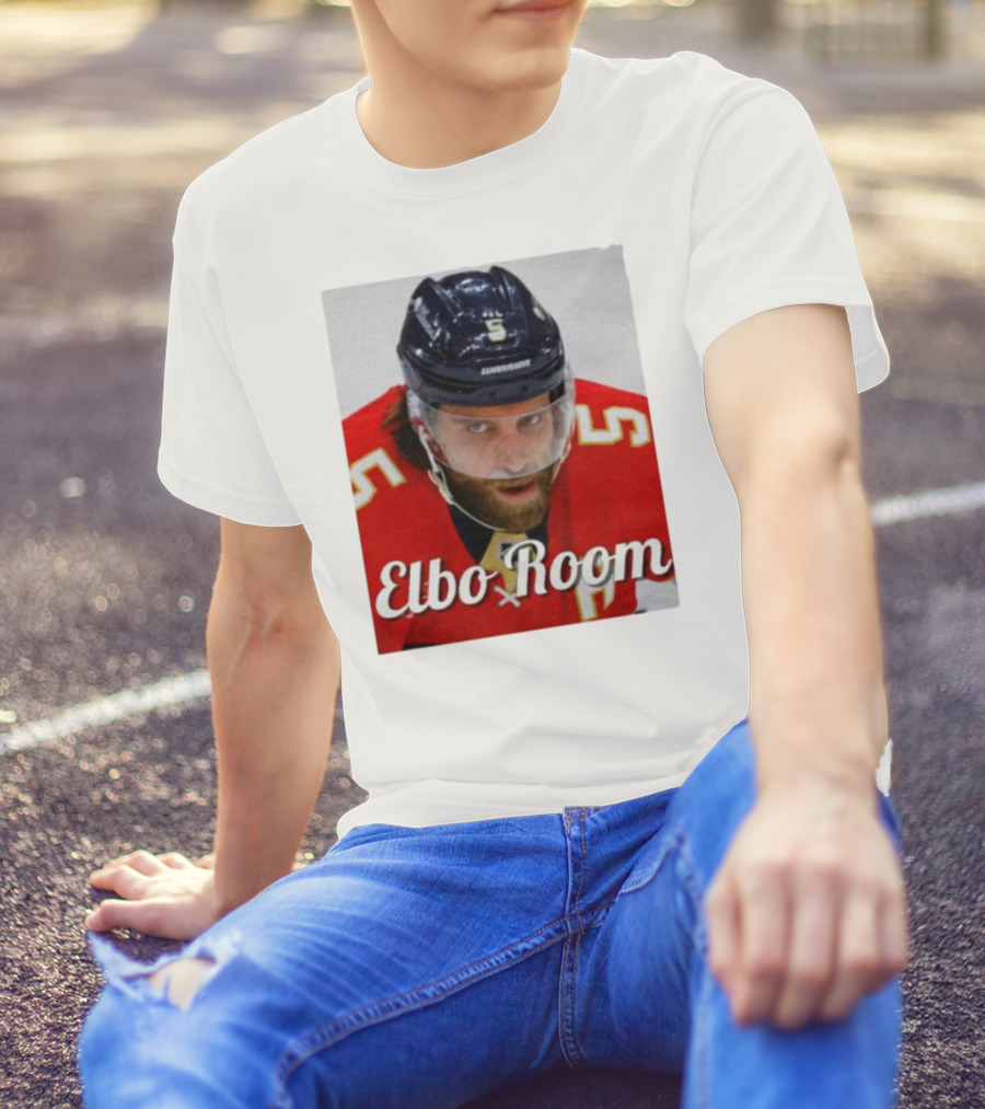 Elbo Room Hockey Player Warrior Number 5 T-Shirt