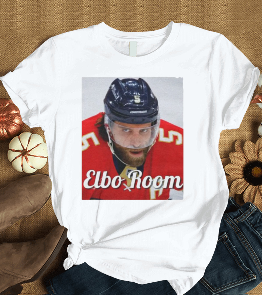 Elbo Room Hockey Player Warrior Number 5 T-Shirt