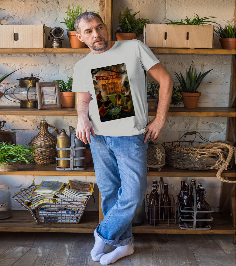 Juneteenth La Plantation Fire Historic Juneteenth Celebration T-Shirt
