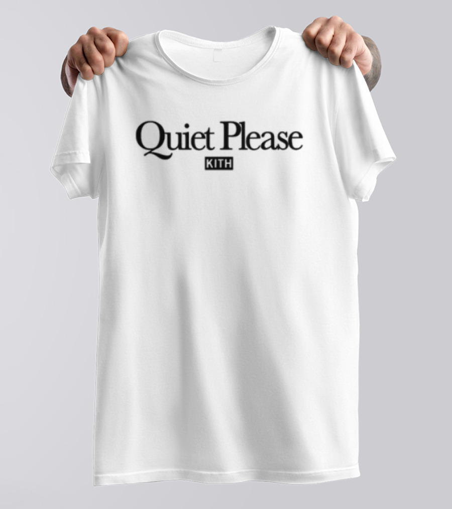 Quiet Please Kith Timothy Goodman Collaboration T-Shirt