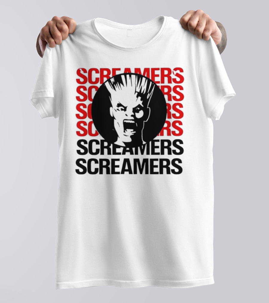 Screamers Demos Album Punk Iconic Silhouette T-Shirt