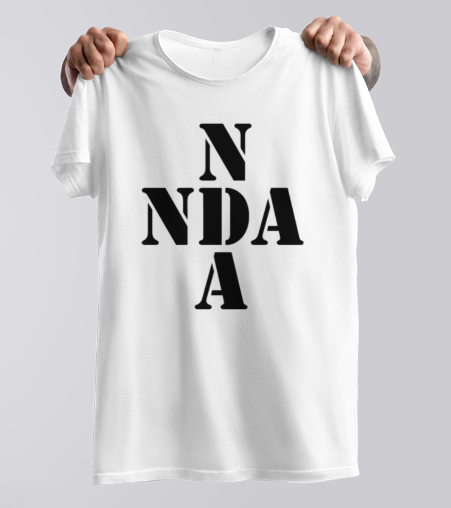 Trippieredd Nda Nda Bold Text Design T-Shirt