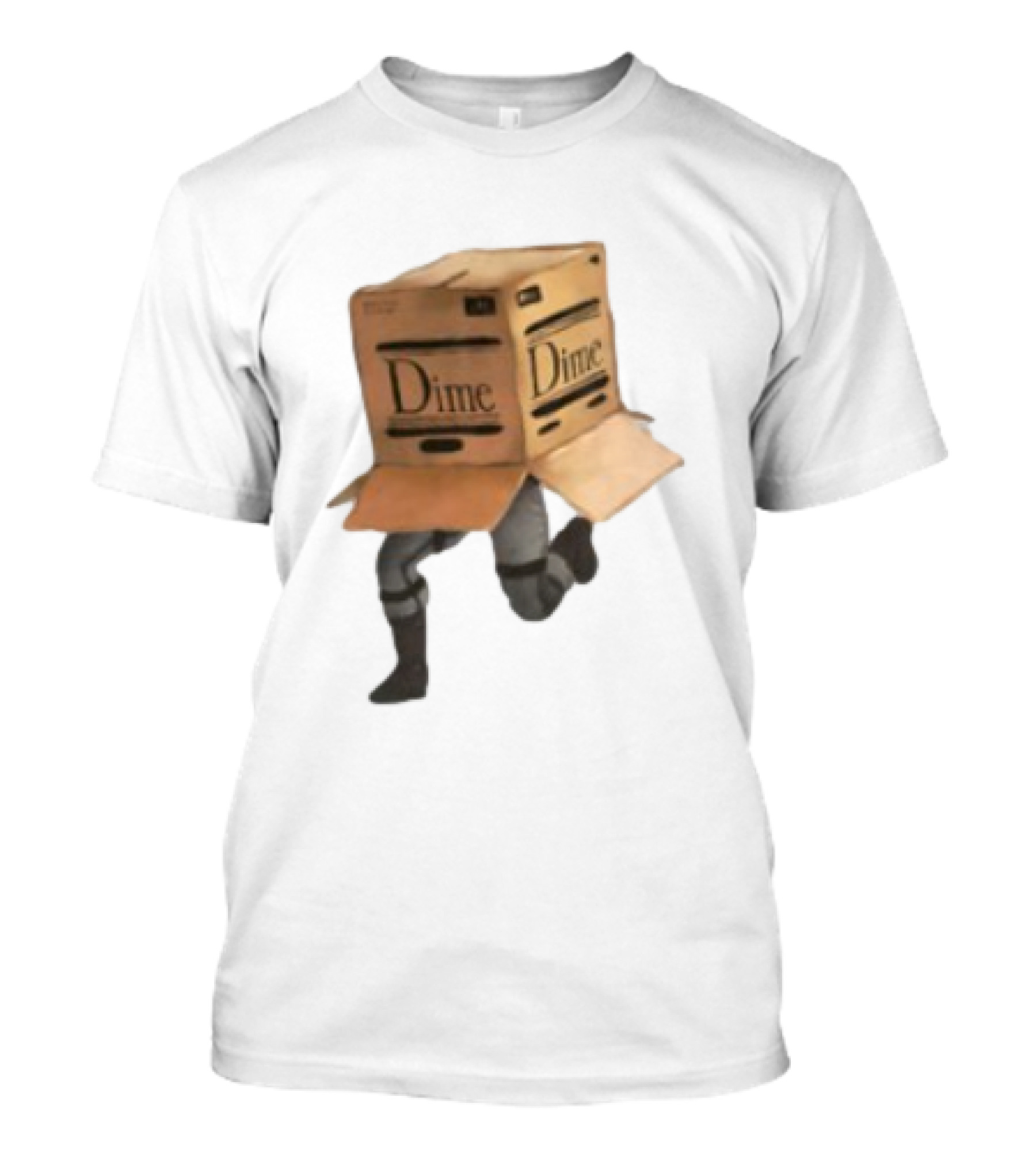 Metal Gear Solid Dime Box Costume Running T-Shirt