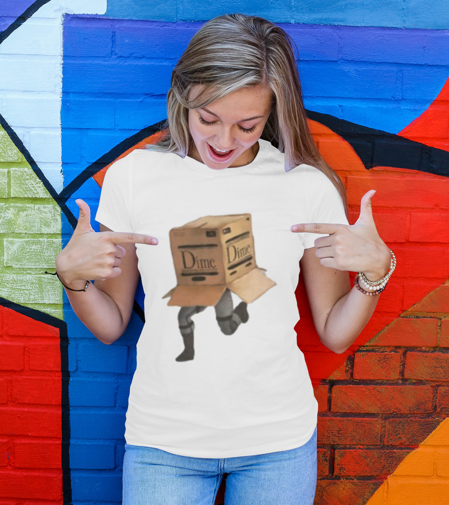 Metal Gear Solid Dime Box Costume Running T-Shirt