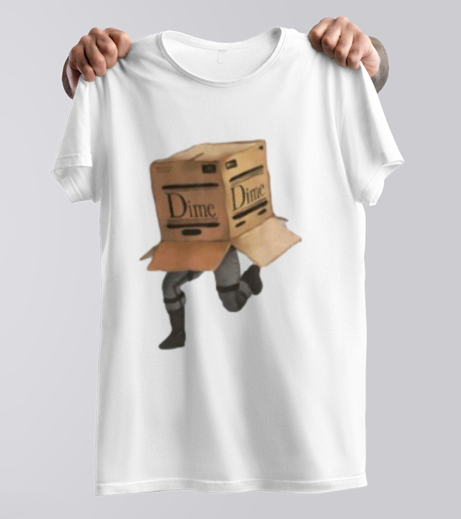 Metal Gear Solid Dime Box Costume Running T-Shirt