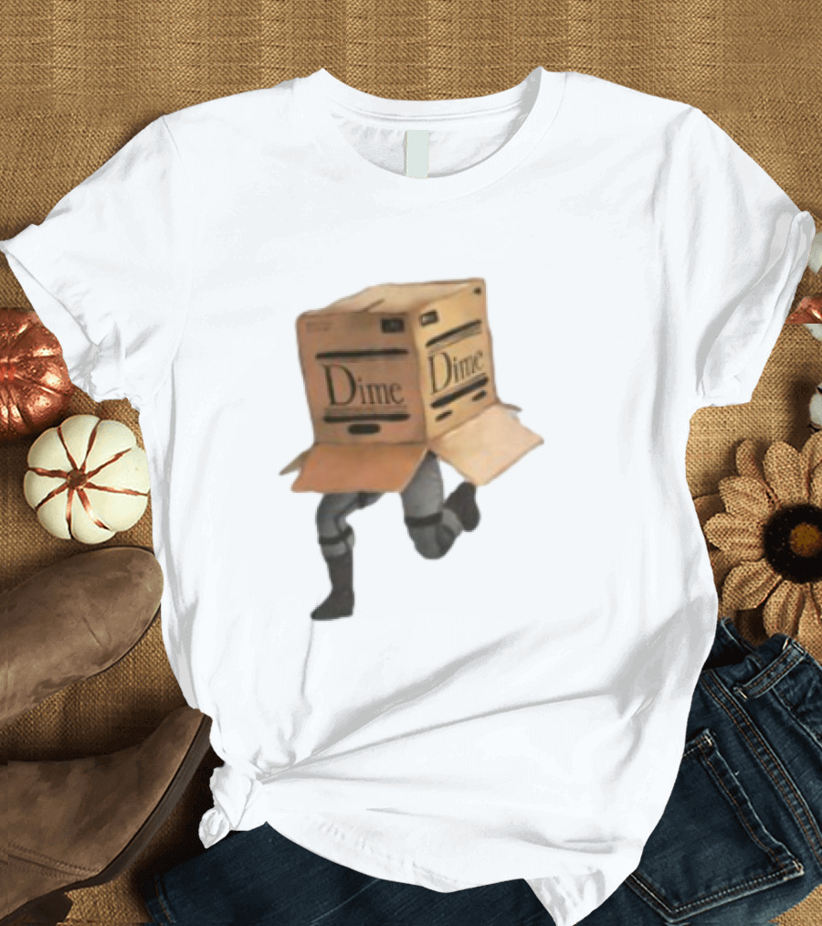 Metal Gear Solid Dime Box Costume Running T-Shirt