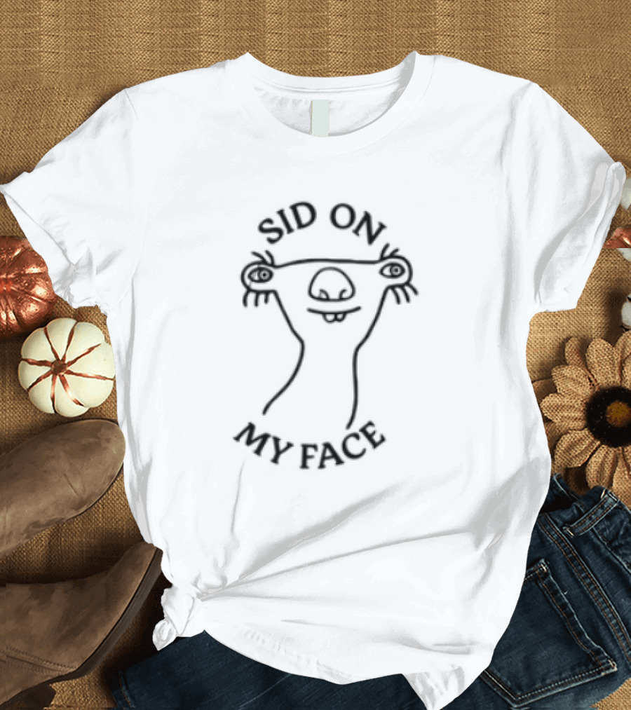 Orbital Sid Cheerful Face With Pom-Poms T-Shirt