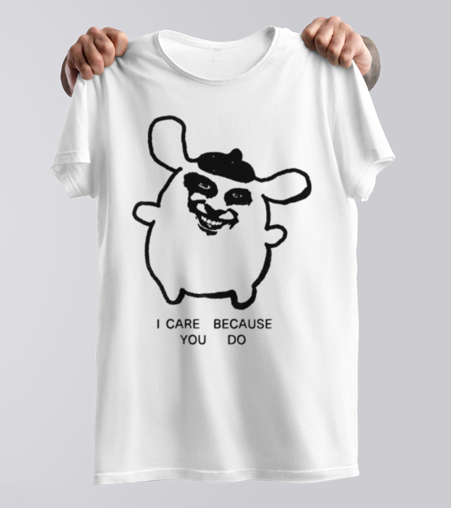 Asthmagasm I Care Because You Do Unique Cartoon Creature Pajamas T-Shirt