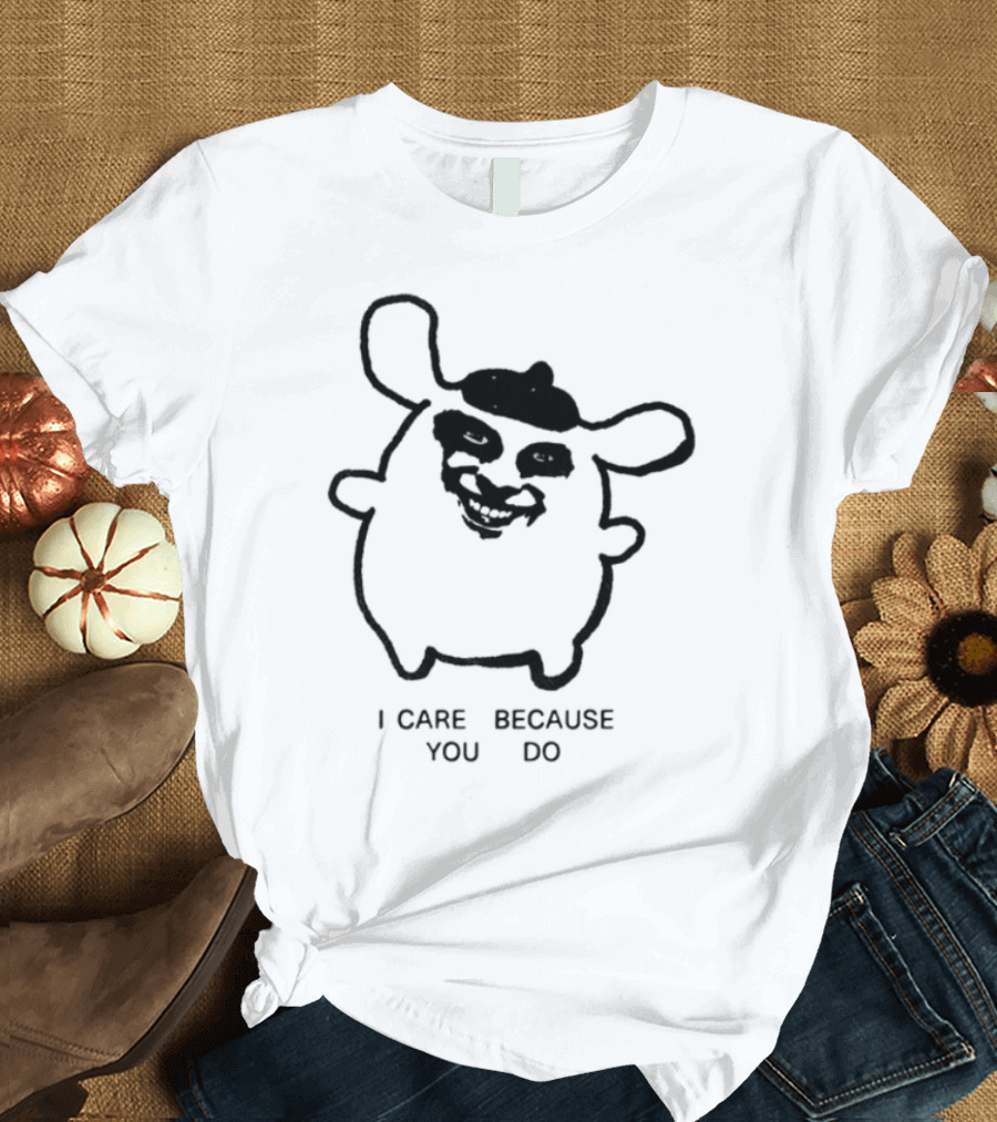 Asthmagasm I Care Because You Do Unique Cartoon Creature Pajamas T-Shirt