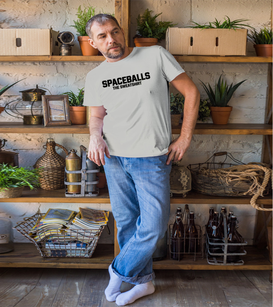 Mel Brooks Spaceballs May The Schwartz Be With You Baseball T-Shirt