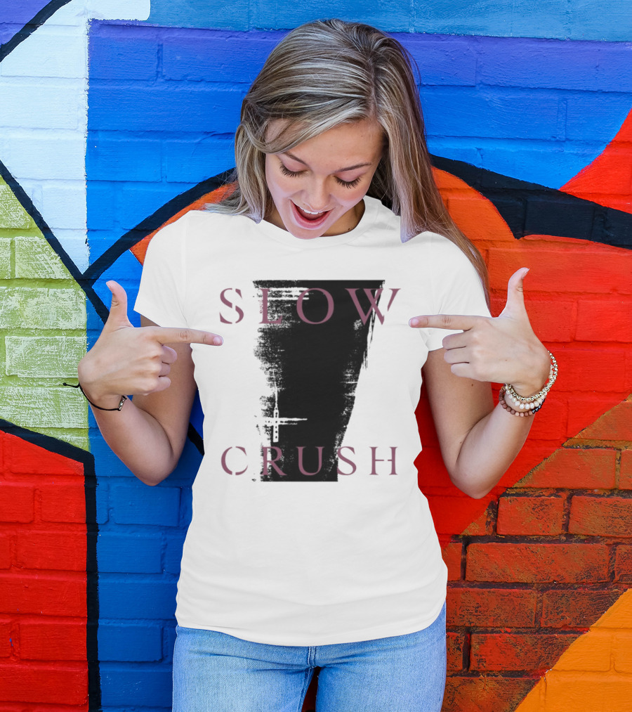Slow Crush Thirst White 7 T-Shirt