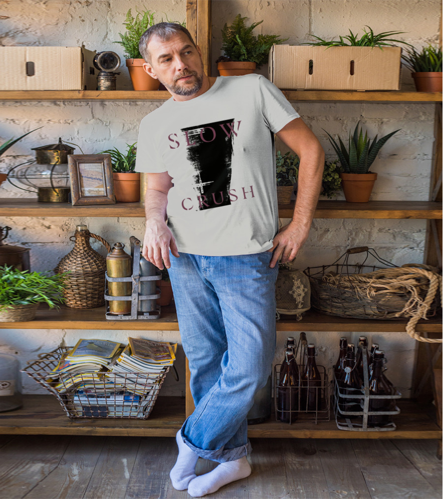Slow Crush Thirst White 7 T-Shirt