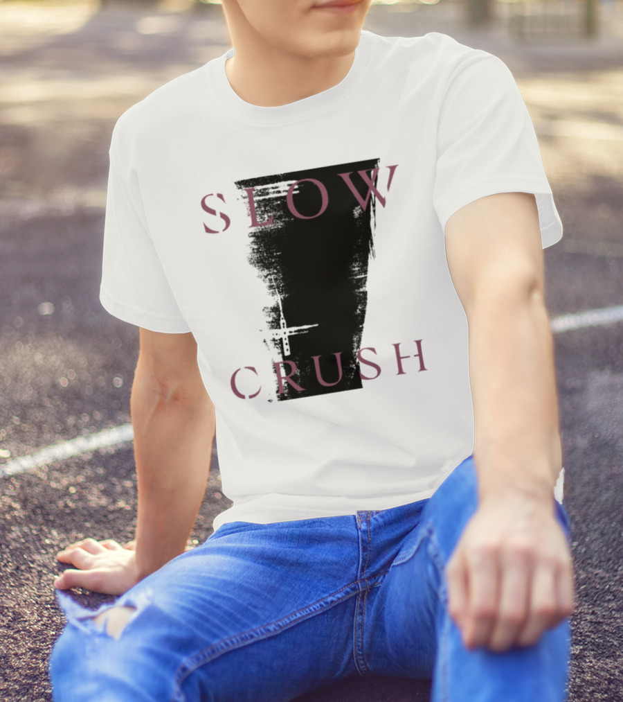Slow Crush Thirst White 7 T-Shirt