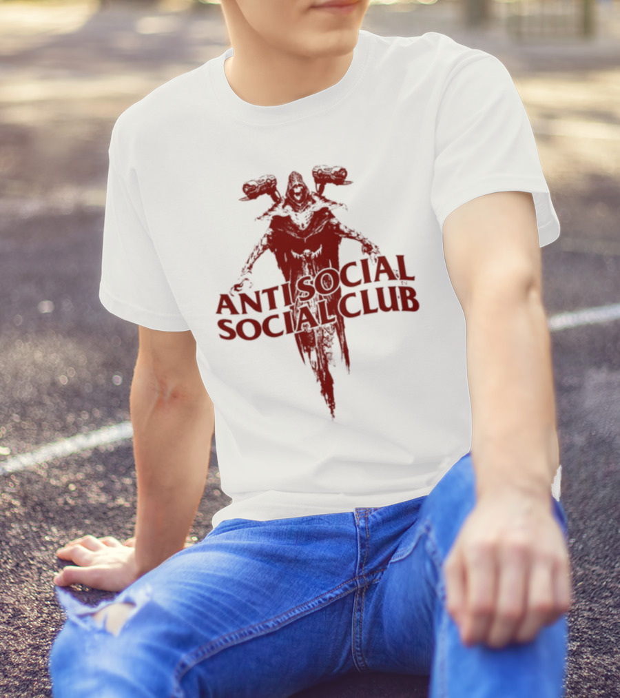Anti Social Social Club Doom Revenant Collaboration T-Shirt
