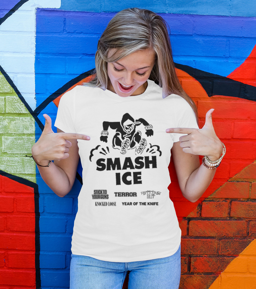 Smash Ice Stick To Your Guns Urban Warrior Monster Visions T-Shirt