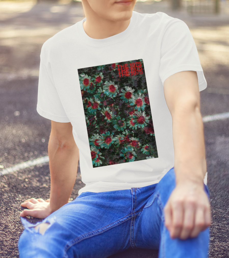 The 1975 Floral Print Graphic Flowers The 1975 T-Shirt