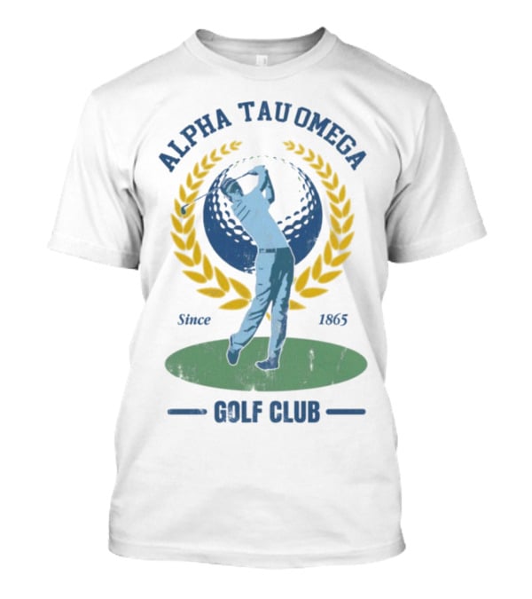 Alpha Tau Omega Golf Club Vintage Design Since 1865 T-Shirt