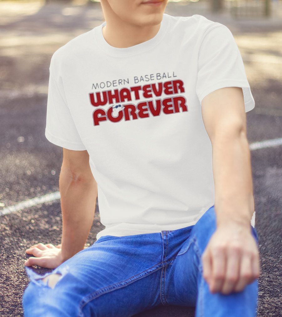 Modern Baseball Whatever Forever Thumbs Up Gesture T-Shirt