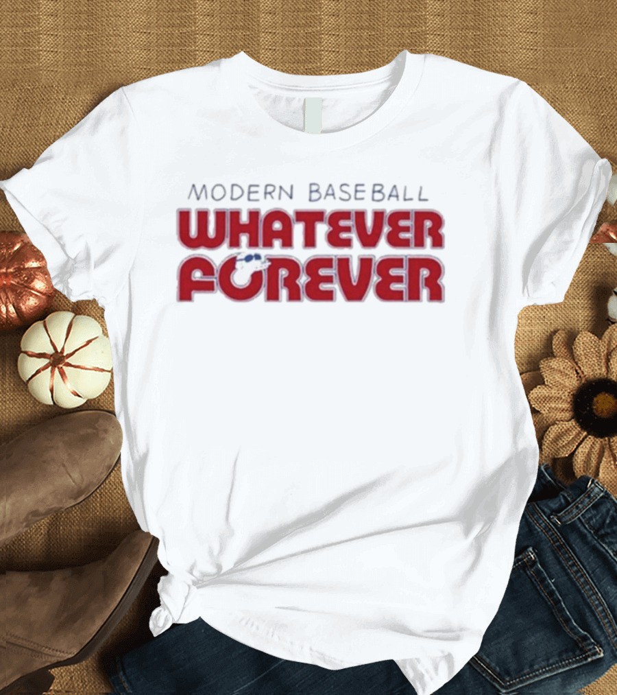 Modern Baseball Whatever Forever Thumbs Up Gesture T-Shirt
