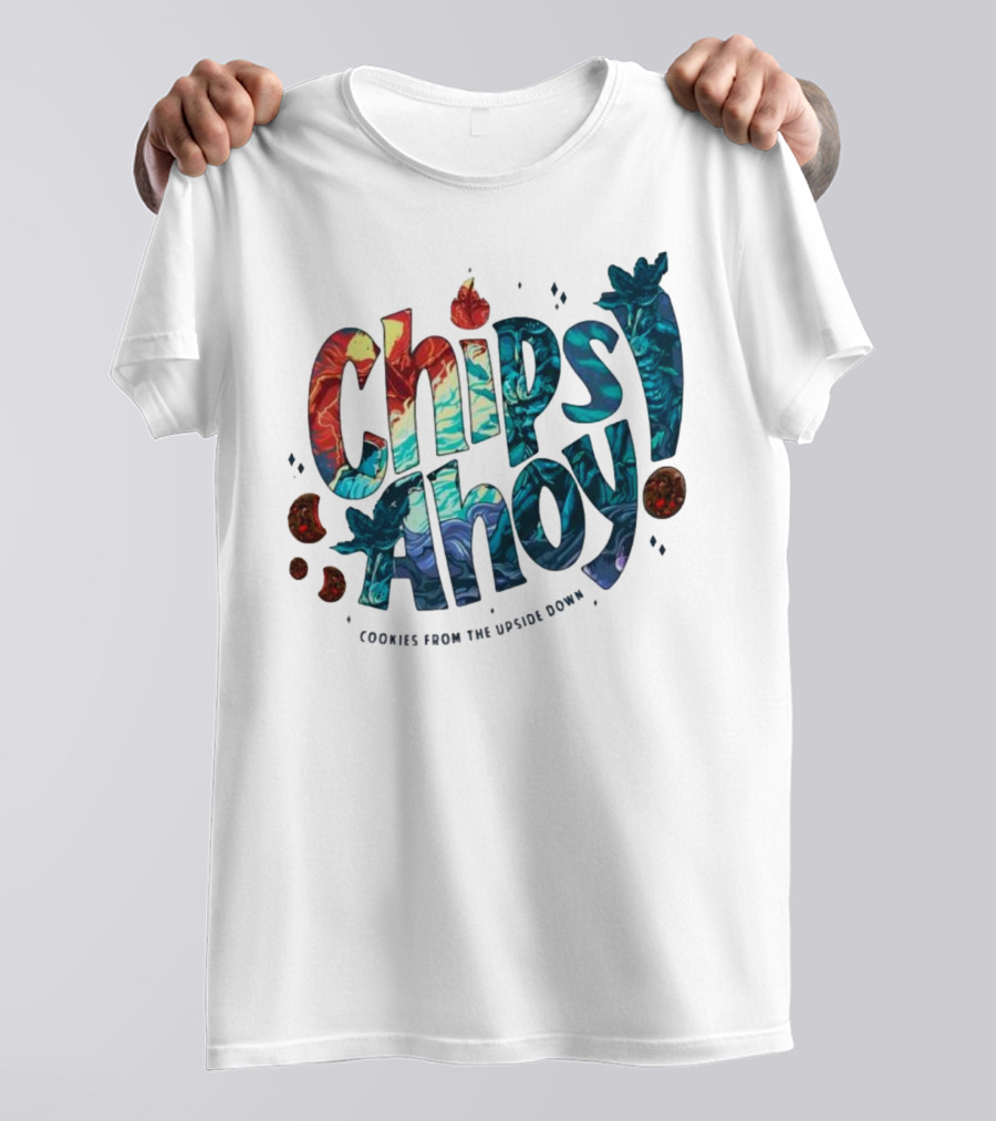 Chips Ahoy Cookies From The Upside Down Stranger Things Inspired T-Shirt