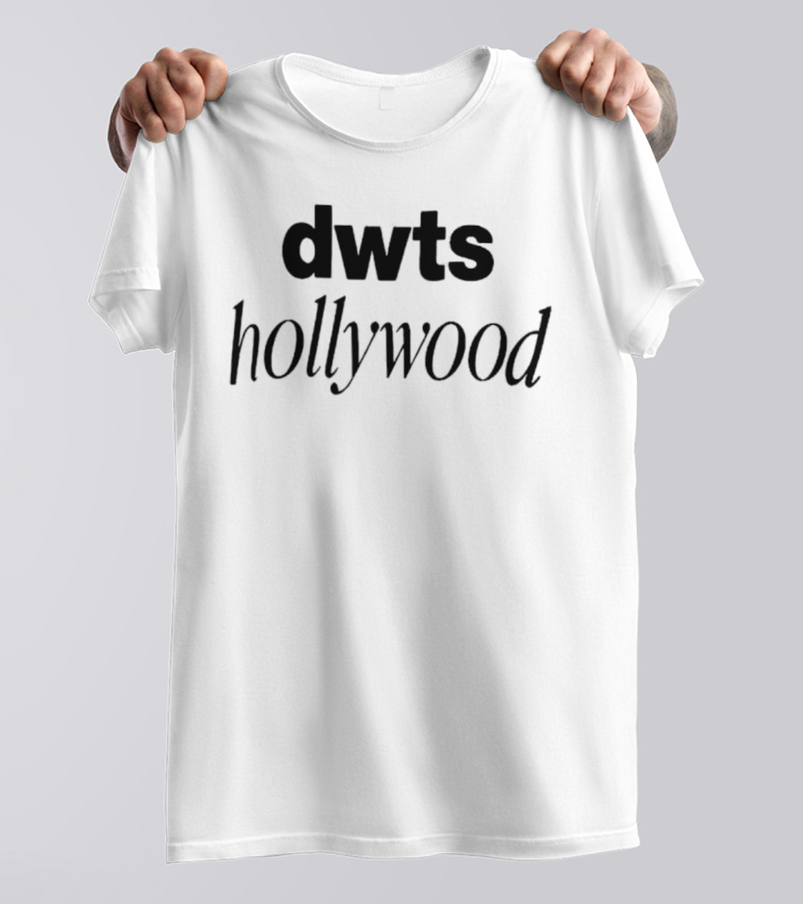 DWTS Hollywood Stars Dance Silhouette T-Shirt